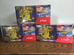 Pokemon Surging Sparks ETB + Booster Bundle Costco 2-pack Sealed x3 (Lot of 3) - Image 1