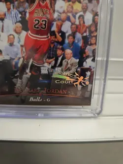Michael Jordan 1995 Upper Deck Electric Court 23 CSG 9 MINT BULLS HOF - Image 2
