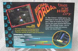 1994 SP UPPER DECK MICHAEL JORDAN CHAOS IN THE WINDY CITY GAME TIPS Rare Insert - Image 2