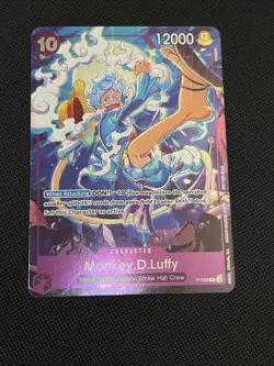 One Piece TCG Event Pack Vol. 8 Monkey.D.Luffy P-099 Promo NM - Image 4