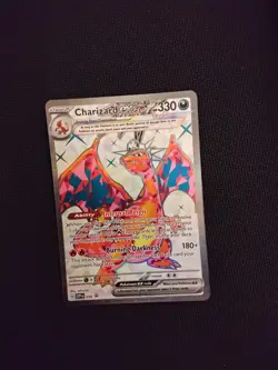 Pokemon TCG Charizard ex SVP 056 Scarlet & Violet Promo Cards - Image 1