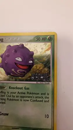 Koffing 61/109 Reverse Holo Stamped EX Team Rocket Returns Pokemon Card 2004 - Image 2
