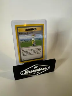 Pokemon TCG Pokemon Breeder Base Set 76/102 Regular Unlimited Rare MP - Image 1