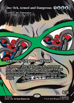 Doc Ock, Armed and Dangerous Borderless - MAR 0010 - NM - MTG Magic - Image 1