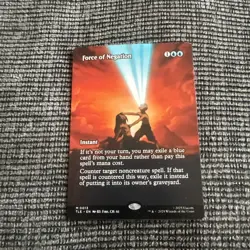 1x Force of Negation - Foil - Borderless Avatar: The Last Airbender NM - Image 1
