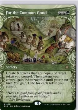 For the Common Good (Showcase) Bloomburrow Regular NM R 0321 - Image 1