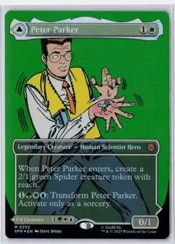 Peter Parker (0232) (Borderless) Marvel's Spider-Man Foil - Image 1