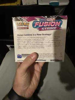 Pokemon TCG Fusion Strike Booster Box - Sword & Shield - Factory Sealed - Image 2
