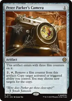 Peter Parker's Camera Foil - SPM 0171 - NM - MTG Magic - Image 1
