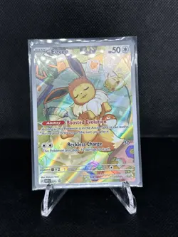 EEVEE 2025 POKEMON SCARLET & VIOLET BLACK STAR PROMO #173 Q1173 - Image 1