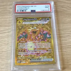 Pokemon Charizard ex Hyper Rare 228/197 Obsidian Flames Holo Eng MNT 9 - Image 1