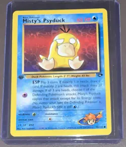 Misty’s Psyduck 1st Edition 90/132 - Gym Challenge Pokemon - Image 1