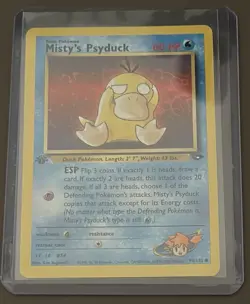 Misty’s Psyduck 1st Edition 90/132 - Gym Challenge Pokemon - Image 3