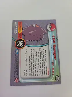 Gengar #94 Holo Topps Series 2 Blue Label Pokemon - Image 4