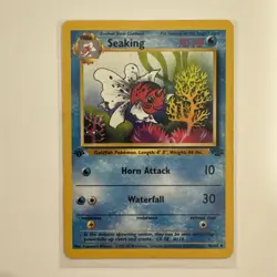 Seaking #46/64 Jungle 1st Edition Pokemon TCG - Image 1