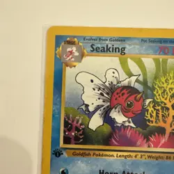 Seaking #46/64 Jungle 1st Edition Pokemon TCG - Image 5
