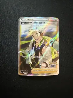 Pokemon GO #078/078 Professor's Research (Full Art) DMG - Image 1