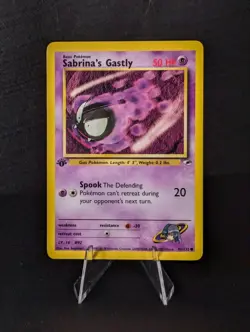 Sabrina's Ghastly - 93/132-[NM]- 1st Edition Gym Heroes Pokemon TCG - Image 1