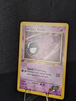 Sabrina's Ghastly - 93/132-[NM]- 1st Edition Gym Heroes Pokemon TCG - Image 3