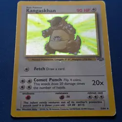 Kangaskhan 5/64 Holo Rare Jungle Unlimited Pokemon HP - Image 4