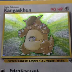 Kangaskhan 5/64 Holo Rare Jungle Unlimited Pokemon HP - Image 5
