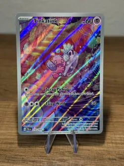 Tinkatink 216/193 Illustration Rare, Paldea Evolved, Full Art Holo, Pokemon TCG - Image 1