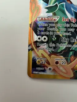 Pokemon Shaymin EX Full Art Alternate Art Promo Holo XY 77a/108 English - Image 4