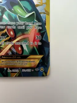 Pokemon Shaymin EX Full Art Alternate Art Promo Holo XY 77a/108 English - Image 5