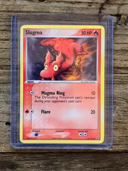 Slugma Lot – Near Mint Vintage Pokemon Cards | Undaunted Reverse Holo + Deoxys - Image 4