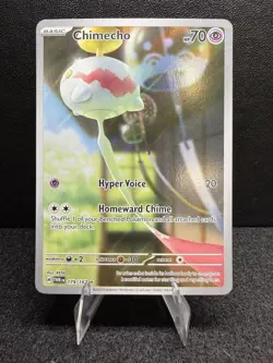 Pokemon Chimecho 179/167 Sv06: Twilight Masquerade Holo Illustration Rare 70 HP - Image 1