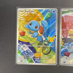 Pokemon TCG First Partner Illustration Collection Series 1 Kanto GEN 1 Starters - Image 2