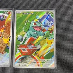 Pokemon TCG First Partner Illustration Collection Series 1 Kanto GEN 1 Starters - Image 4