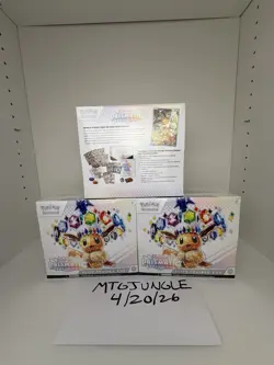 Pokemon Prismatic Evolutions ETB Elite Trainer Box New Factory Sealed Lot Of 3 - Image 2