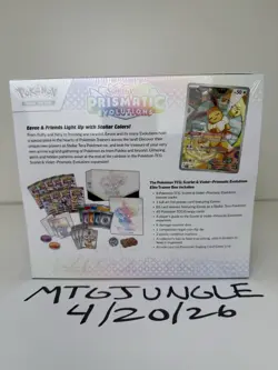 Pokemon Prismatic Evolutions ETB Elite Trainer Box New Factory Sealed Lot Of 3 - Image 5