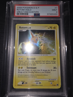 Pokemon/Nintendo Graded Mint Holo Card Lot - Rotom, Yanmega, Bronzong - D&P Sets - Image 1