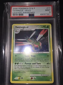 Pokemon/Nintendo Graded Mint Holo Card Lot - Rotom, Yanmega, Bronzong - D&P Sets - Image 2