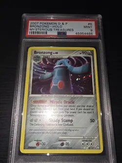 Pokemon/Nintendo Graded Mint Holo Card Lot - Rotom, Yanmega, Bronzong - D&P Sets - Image 3