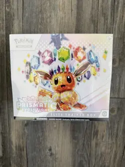 Pokemon TCG Prismatic Evolutions Elite Trainer Box ETB - Factory Sealed - Image 1