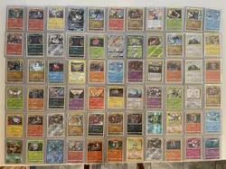 104 Holo/Reverse Holo/Full Art & Vintage Lot w Team Up Case Rare Pokemon Lot - Image 1