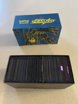 104 Holo/Reverse Holo/Full Art & Vintage Lot w Team Up Case Rare Pokemon Lot - Image 5