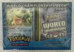 2005 World Championships Deck Pokemon Sealed Ludicolo King of West Gonzalez - Image 1