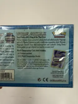2005 World Championships Deck Pokemon Sealed Ludicolo King of West Gonzalez - Image 4