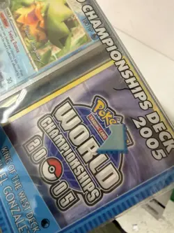 2005 World Championships Deck Pokemon Sealed Ludicolo King of West Gonzalez - Image 5