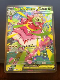 Pokemon TCG Mega Meganium Ex 272/217 Special Illustration Rare Ascended Heroes - Image 1