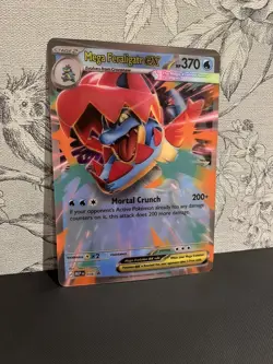 Mega Feraligatr EX Lenticular Promo Pokemon Card - Image 2