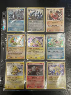 Pokemon Card Lot 9 Vintage Cosmos Holos 🔥 HOLO BLEED ERROR! SWIRLS! 2007 - Image 1