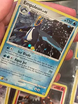 Pokemon Card Lot 9 Vintage Cosmos Holos 🔥 HOLO BLEED ERROR! SWIRLS! 2007 - Image 4