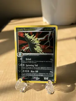 Pokemon Dark Tyranitar 19/109 Team Rocket Returns Reverse Holo - LP/MP - Image 1