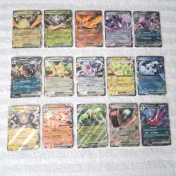 Pokemon Scarlet & Violet Series Double Rare ex Lot of 15 - Image 1