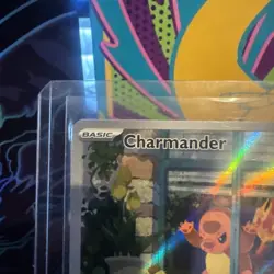 Pokemon TCG Charmander 044 Promo Full Art Holo Black Star Promo NM Condition - Image 2